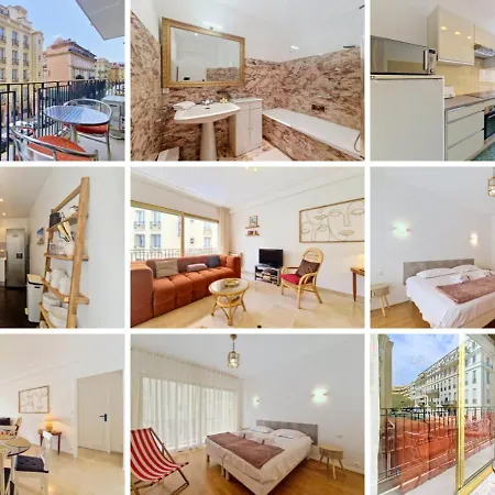 Appartement Nestor&jeeves - Joffre Grimaldi - - Balcony